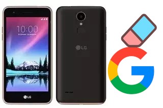 How to delete the Google account in LG K7 (2017)