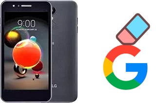 How to delete the Google account in LG K8 (2018)