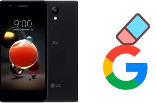 How to delete the Google account in LG K9