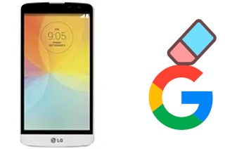 How to delete the Google account in LG L Bello