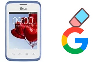 How to delete the Google account in LG L20