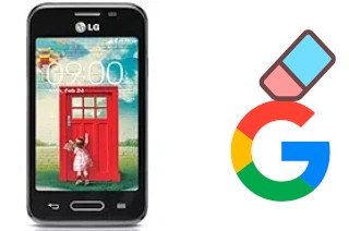 How to delete the Google account in LG L40 D160