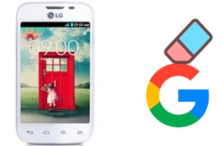 How to delete the Google account in LG L40 Dual