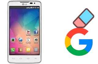 How to delete the Google account in LG L60 Dual