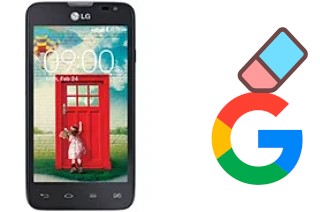 How to delete the Google account in LG L65 Dual D285