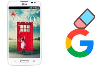 How to delete the Google account in LG L70 D320N