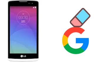 How to delete the Google account in LG Leon