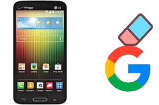 How to delete the Google account in LG Lucid 3 VS876