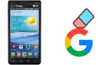 How to delete the Google account in LG Lucid2 VS870