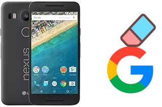 How to delete the Google account in LG Nexus 5X