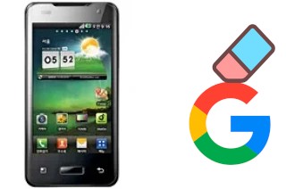 How to delete the Google account in LG Optimus 2X SU660