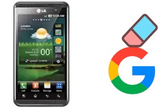 How to delete the Google account in LG Optimus 3D