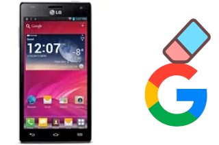 How to delete the Google account in LG Optimus 4X HD P880