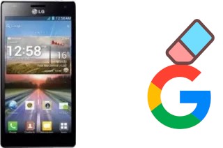 How to delete the Google account in LG Optimus 4X HD