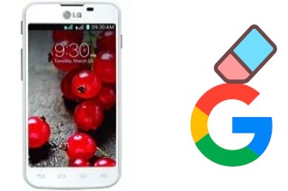 How to delete the Google account in LG Optimus L5 II Dual E455