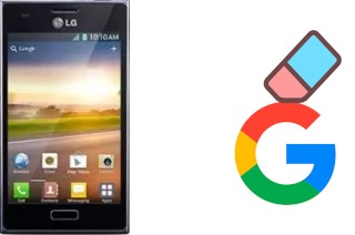 How to delete the Google account in LG Optimus L5