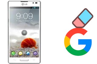 How to delete the Google account in LG Optimus L9