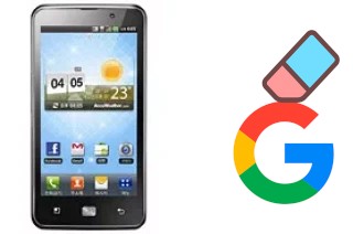 How to delete the Google account in LG Optimus LTE LU6200