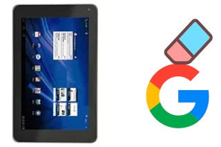 How to delete the Google account in LG Optimus Pad V900