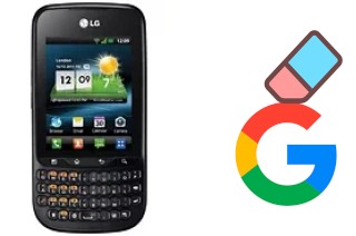 How to delete the Google account in LG Optimus Pro C660