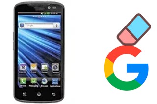 How to delete the Google account in LG Optimus True HD LTE P936