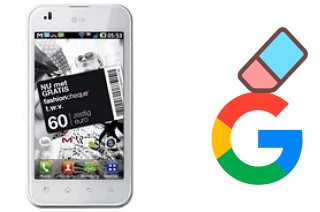 How to delete the Google account in LG Optimus Black (White version)