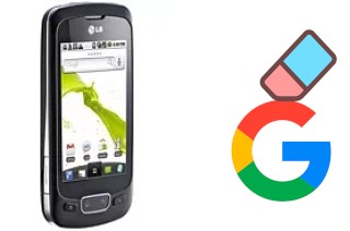 How to delete the Google account in LG Optimus One P500