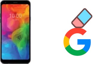 How to delete the Google account in LG Q7+