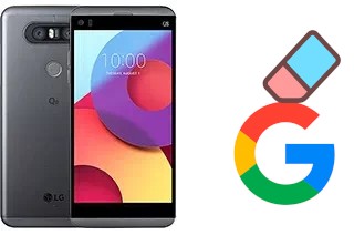 How to delete the Google account in LG Q8 (2017)