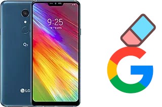 How to delete the Google account in LG Q9