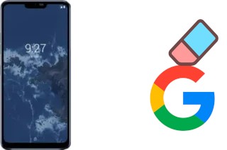 How to delete the Google account in LG Q9 One