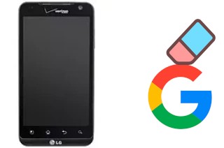 How to delete the Google account in LG Revolution