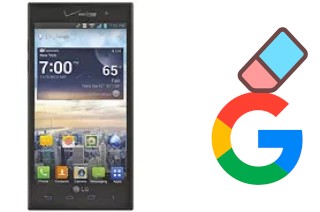 How to delete the Google account in LG Spectrum II 4G VS930