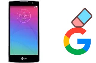 How to delete the Google account in LG Spirit