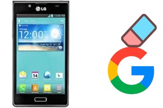 How to delete the Google account in LG Splendor US730