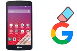 How to delete the Google account in LG Tribute