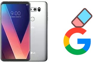 How to delete the Google account in LG V30