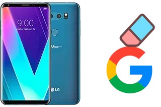 How to delete the Google account in LG V30S ThinQ