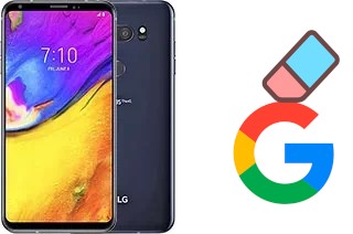 How to delete the Google account in LG V35 ThinQ