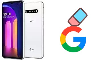 How to delete the Google account in LG V60 ThinQ 5G