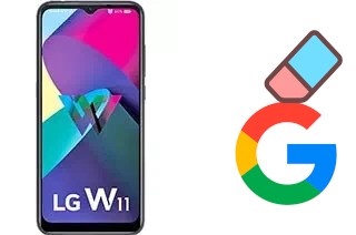 How to delete the Google account in LG W11