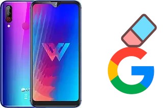 How to delete the Google account in LG W30 Pro