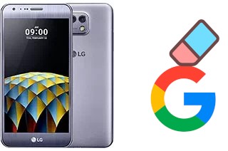 How to delete the Google account in LG X cam