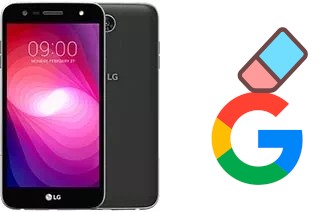 How to delete the Google account in LG X power2