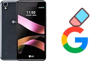 How to delete the Google account in LG X style