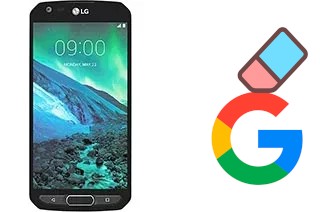 How to delete the Google account in LG X venture