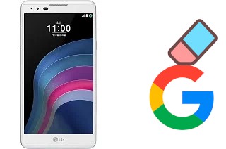 How to delete the Google account in LG X5