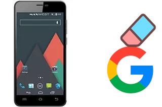 How to delete the Google account in Maxwest Astro 6