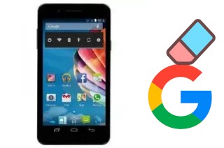 How to delete the Google account in Mediacom PhonePad Duo S551U