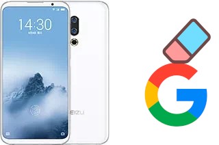 How to delete the Google account in Meizu 16